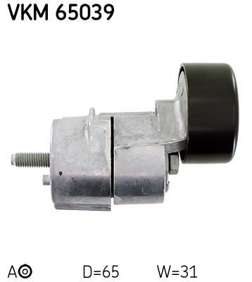 Galet tendeur de courroie d'accessoire SKF ref. VKM 65039
